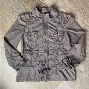 DKNY Brown Utility Jacket, size small